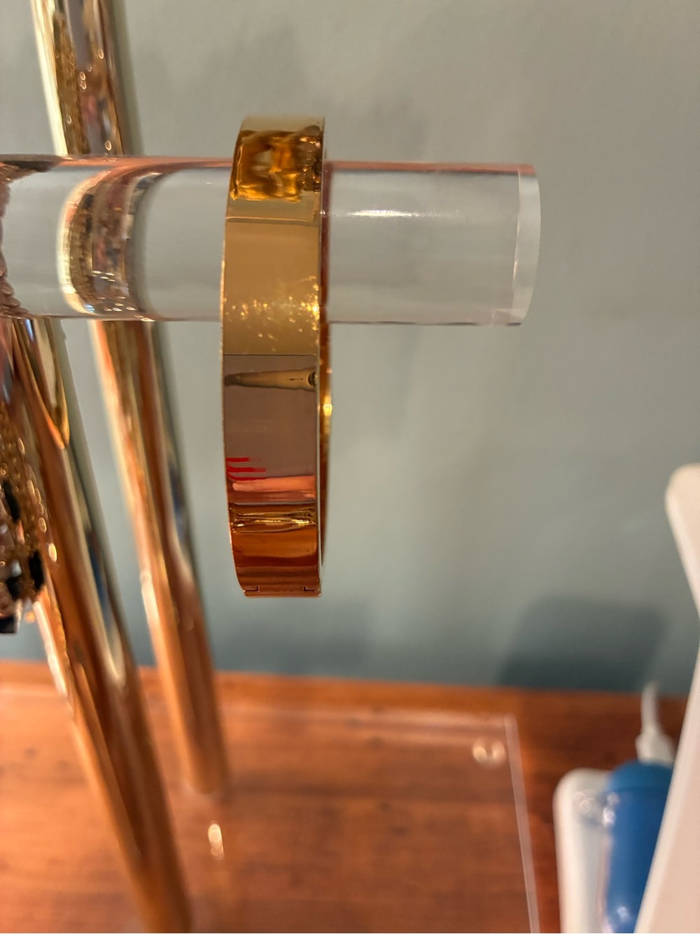 J. Crew Gold Tone Classic Cuff Bracelet